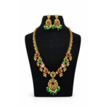 Royal Noor Polki Long Haar Set