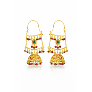 Jadau Earrings